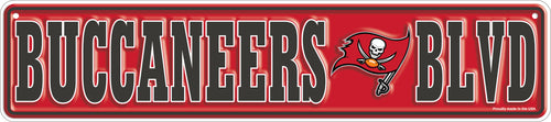 Wholesale NFL2151-Team Boulevard Metal 4x18 / N2151-Tampa Bay Buccaneers