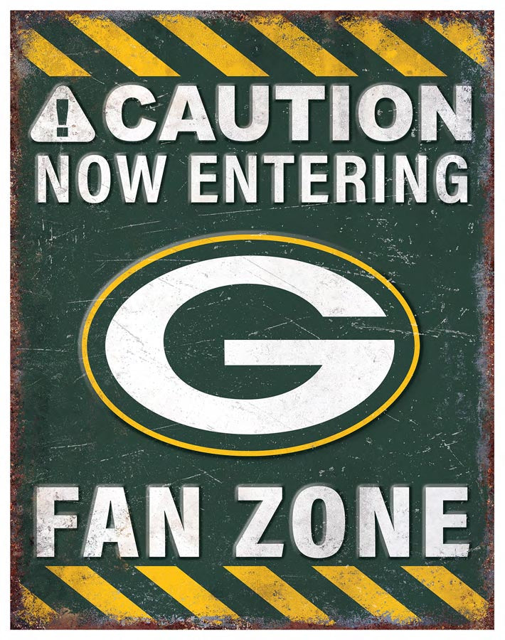 Wholesale NFL2153-Fan Zone Metal / N2153-Green Bay Packers