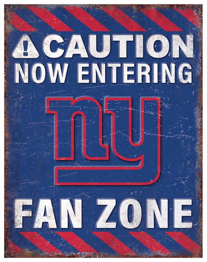 Wholesale NFL2153-Fan Zone Metal / N2153-New York Giants