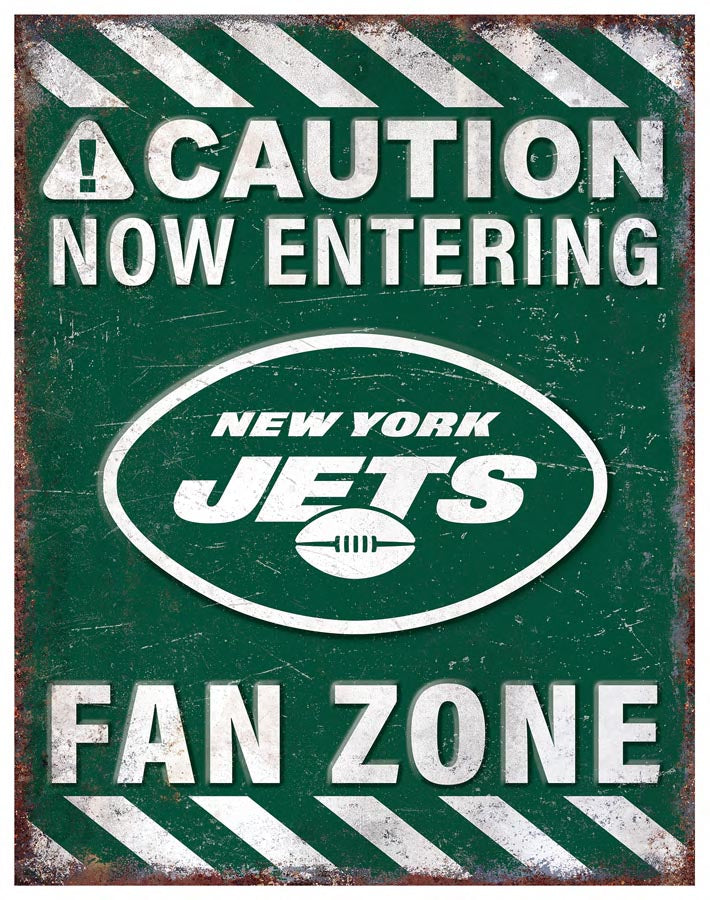 Wholesale NFL2153-Fan Zone Metal / N2153-New York Jets