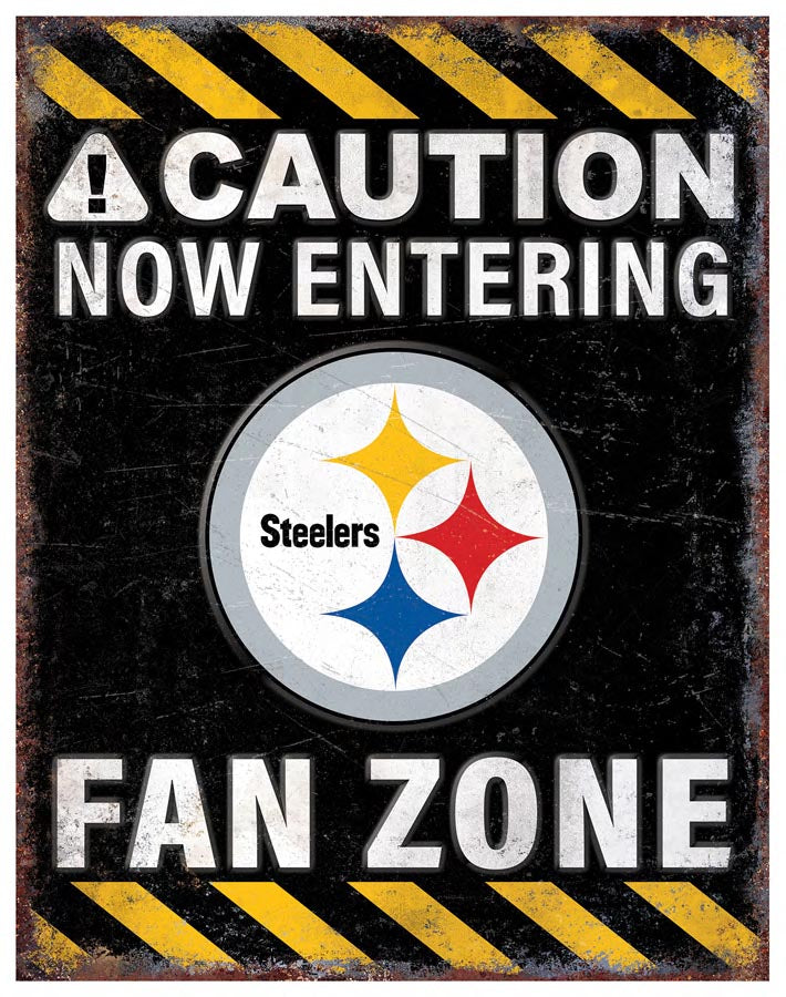 Wholesale NFL2153-Fan Zone Metal / N2153-Pittsburgh Steelers