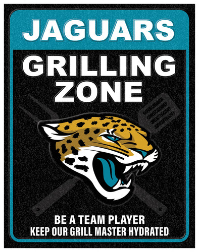 Wholesale NFL2154-Grill Zone Metal / N2154-Jacksonville Jaguars