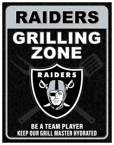 Wholesale NFL2154-Grill Zone Metal / N2154-Las Vegas Raiders