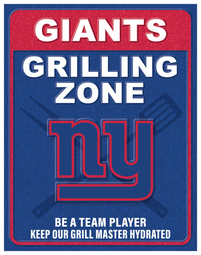 Wholesale NFL2154-Grill Zone Metal / N2154-New York Giants