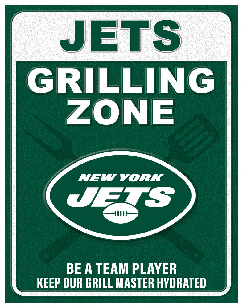 Wholesale NFL2154-Grill Zone Metal / N2154-New York Jets