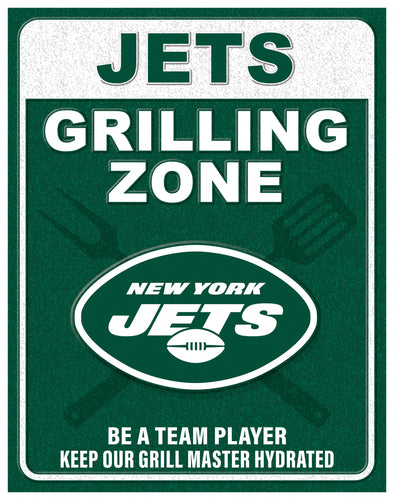 Wholesale NFL2154-Grill Zone Metal / N2154-New York Jets