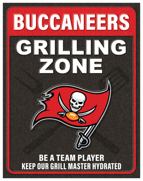 Wholesale NFL2154-Grill Zone Metal / N2154-Tampa Bay Buccaneers