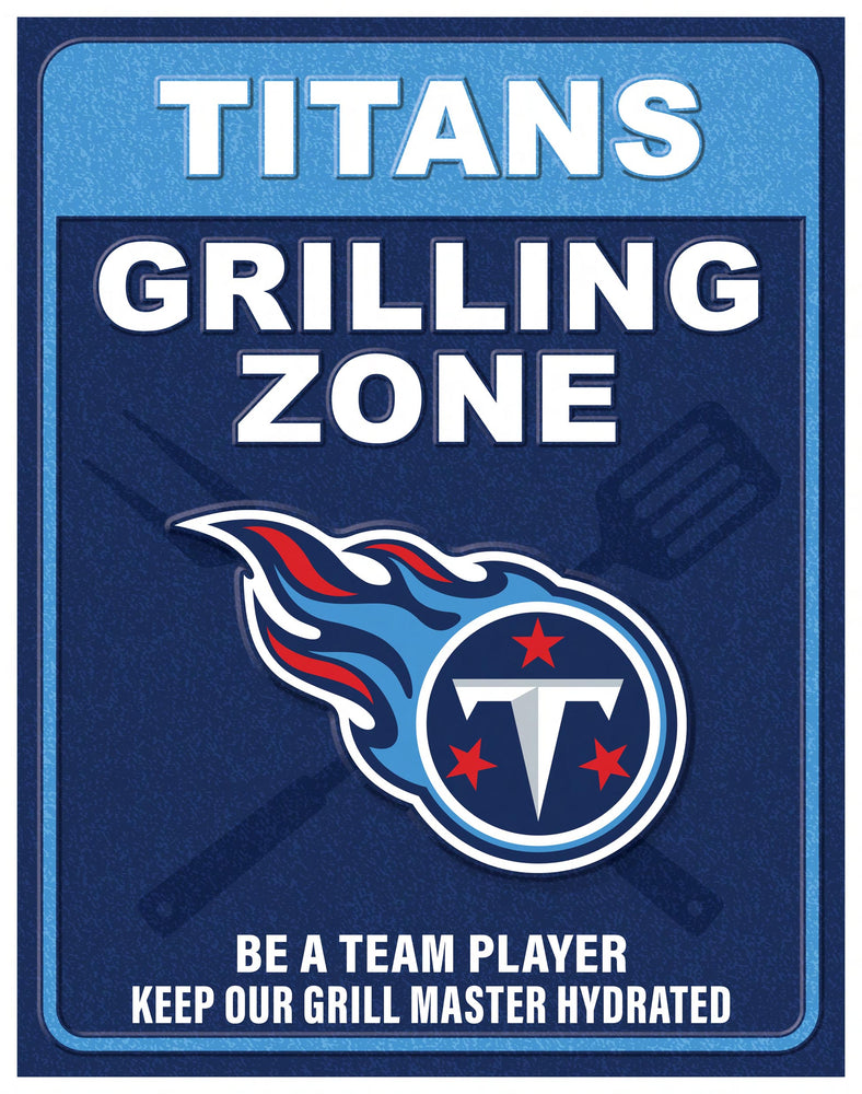 Wholesale NFL2154-Grill Zone Metal / N2154-Tennessee Titans