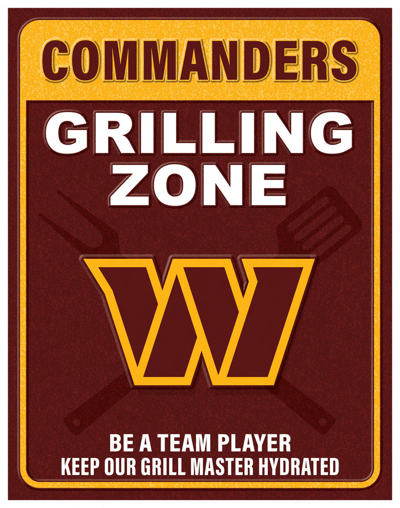 Wholesale NFL2154-Grill Zone Metal / N2154-Washington Commanders