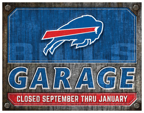 Wholesale NFL2155-Garage Metal / N2155-Buffalo Bills