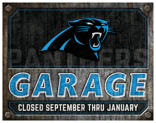Wholesale NFL2155-Garage Metal / N2155-Carolina Panthers