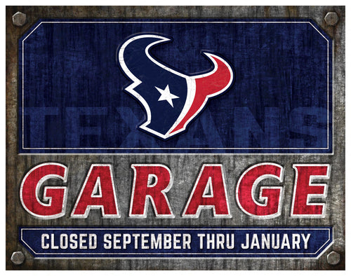 Wholesale NFL2155-Garage Metal / N2155-Houston Texans