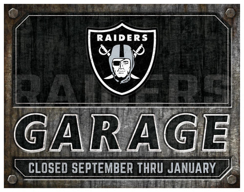Wholesale NFL2155-Garage Metal / N2155-Las Vegas Raiders