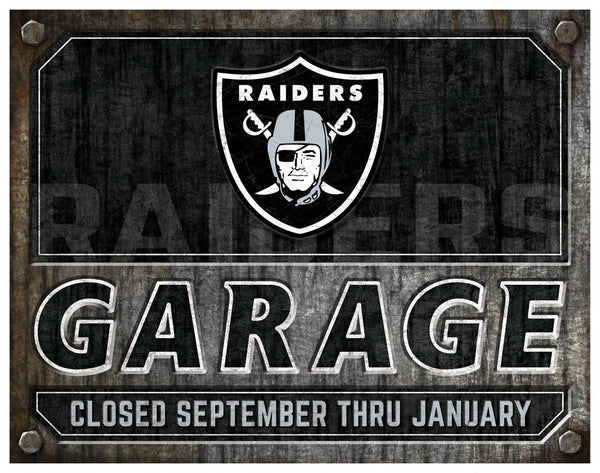 Wholesale NFL2155-Garage Metal / N2155-Las Vegas Raiders