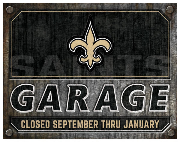 Wholesale NFL2155-Garage Metal / N2155-New Orleans Saints