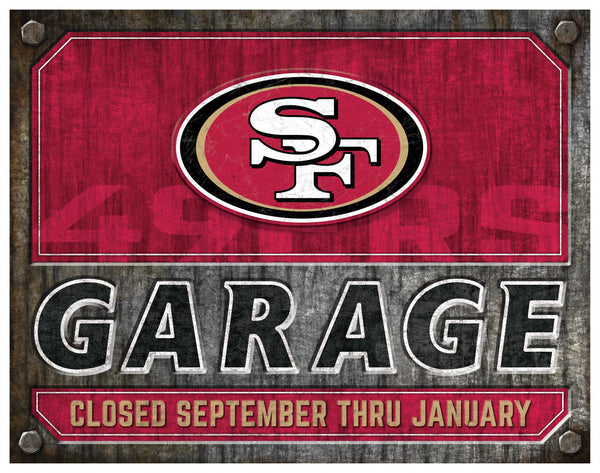 Wholesale NFL2155-Garage Metal / N2155-San Francisco 49ers