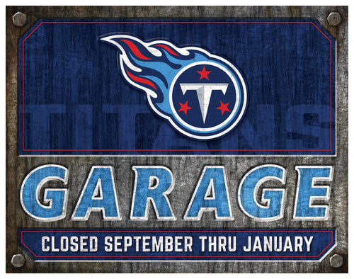 Wholesale NFL2155-Garage Metal / N2155-Tennessee Titans