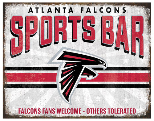 Wholesale NFL2165-Team Sports Bar Metal / N2165-Atlanta Falcons