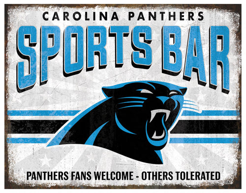 Wholesale NFL2165-Team Sports Bar Metal / N2165-Carolina Panthers