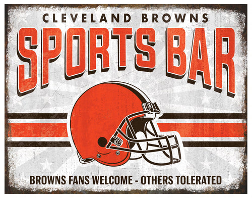 Wholesale NFL2165-Team Sports Bar Metal / N2165-Cleveland Browns