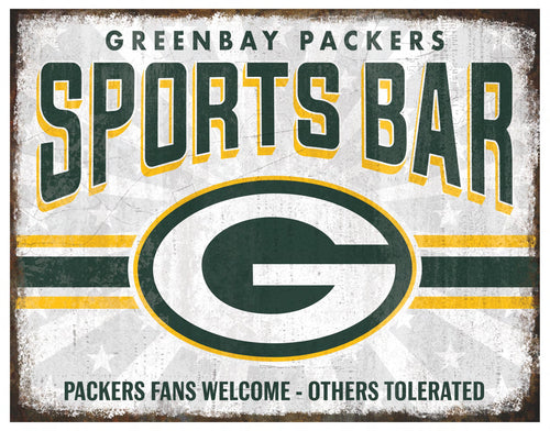 Wholesale NFL2165-Team Sports Bar Metal / N2165-Green Bay Packers