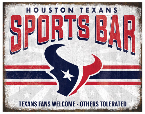 Wholesale NFL2165-Team Sports Bar Metal / N2165-Houston Texans