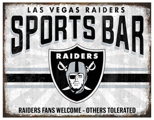 Wholesale NFL2165-Team Sports Bar Metal / N2165-Las Vegas Raiders