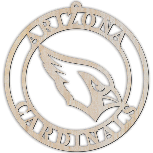 Wholesale NFL2169-Luan Logo Cutout Ornament / N2169-Arizona Cardinals