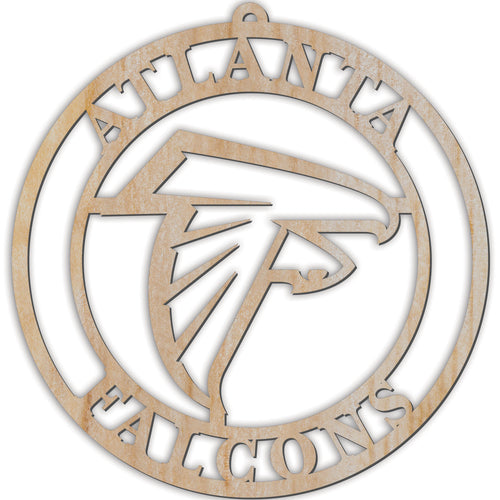 Wholesale NFL2169-Luan Logo Cutout Ornament / N2169-Atlanta Falcons