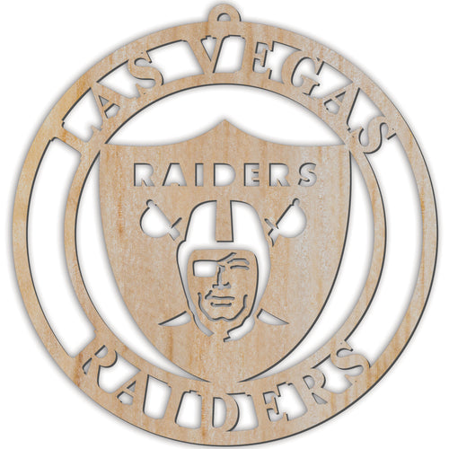 Wholesale NFL2169-Luan Logo Cutout Ornament / N2169-Las Vegas Raiders