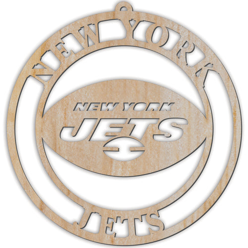 Wholesale NFL2169-Luan Logo Cutout Ornament / N2169-New York Jets