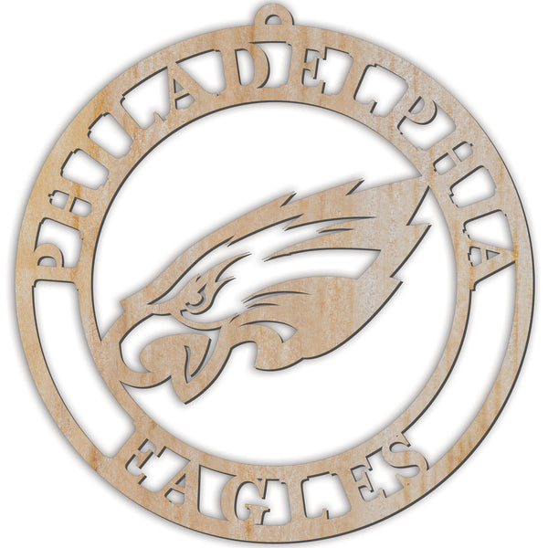 Wholesale NFL2169-Luan Logo Cutout Ornament / N2169-Philadelphia Eagles