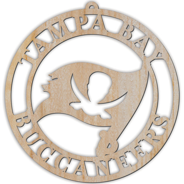 Wholesale NFL2169-Luan Logo Cutout Ornament / N2169-Tampa Bay Buccaneers