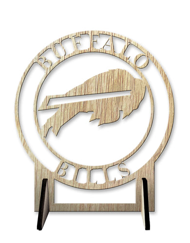 Wholesale NFL2179-Logo Cutout Desk Plaque / N2179-Buffalo Bills