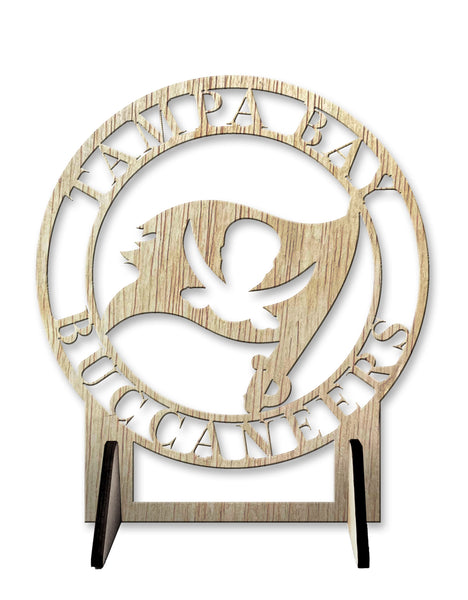 Wholesale NFL2179-Logo Cutout Desk Plaque / N2179-Tampa Bay Buccaneers