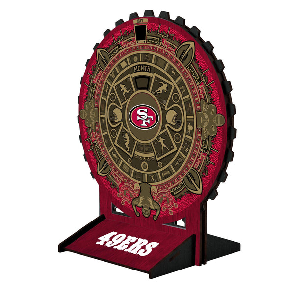 Wholesale NFL2180-8in Desk Calendar / N2180-San Francisco 49ers