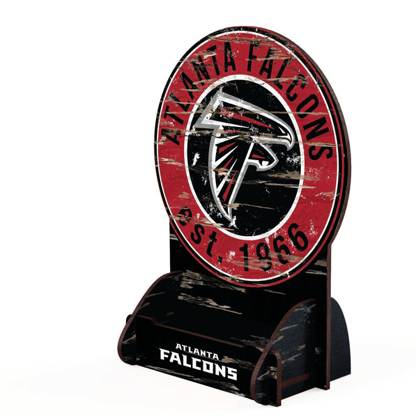 Wholesale NFL2181-Circle Logo Business Card Holder / N2181-Atlanta Falcons