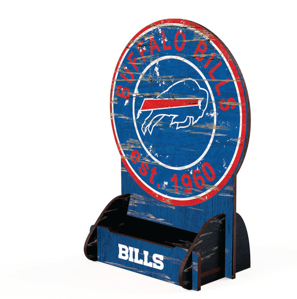 Wholesale NFL2181-Circle Logo Business Card Holder / N2181-Buffalo Bills