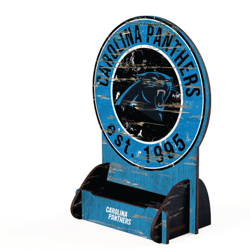 Wholesale NFL2181-Circle Logo Business Card Holder / N2181-Carolina Panthers