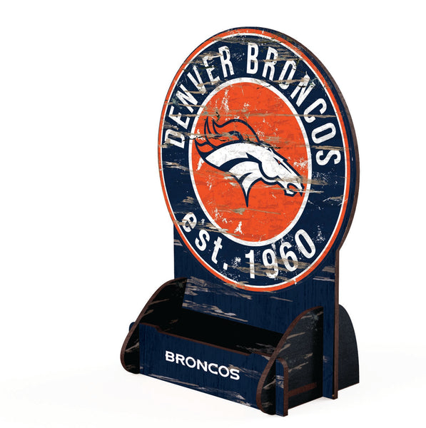 Wholesale NFL2181-Circle Logo Business Card Holder / N2181-Denver Broncos