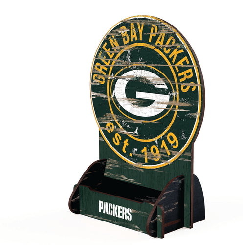 Wholesale NFL2181-Circle Logo Business Card Holder / N2181-Green Bay Packers