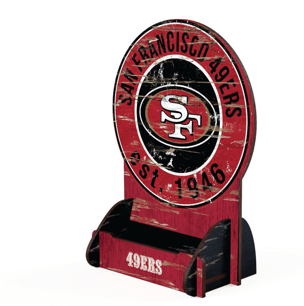 Wholesale NFL2181-Circle Logo Business Card Holder / N2181-San Francisco 49ers