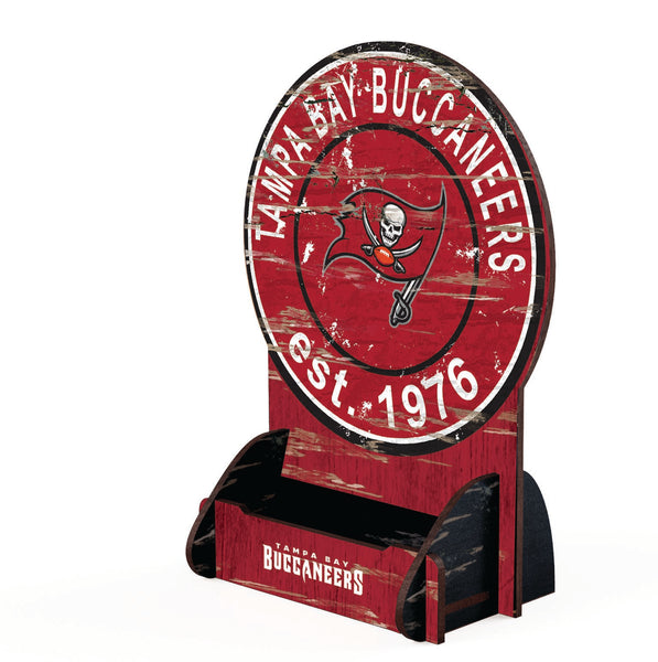 Wholesale NFL2181-Circle Logo Business Card Holder / N2181-Tampa Bay Buccaneers