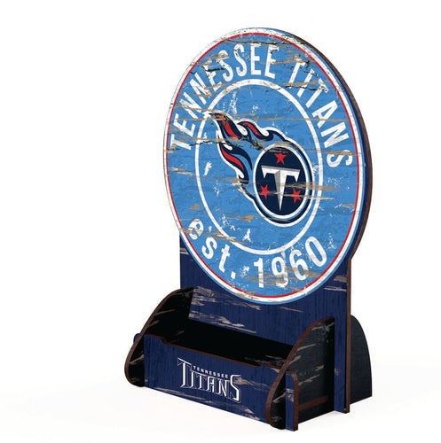 Wholesale NFL2181-Circle Logo Business Card Holder / N2181-Tennessee Titans