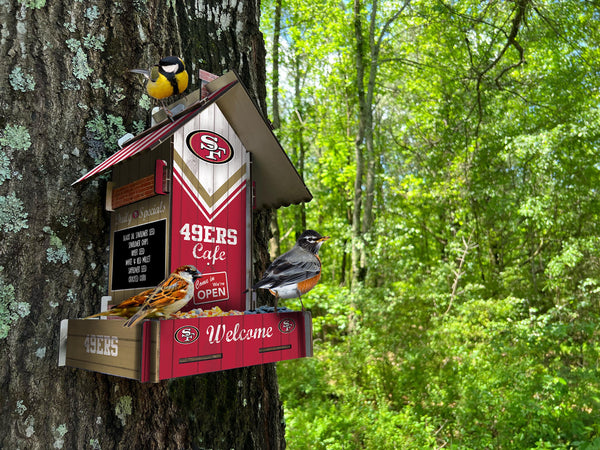 Wholesale NFL2206-Bird Feeder / Lifestyle images / N2206-San Francisco 49ers