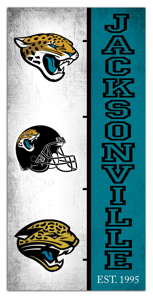 Wholesale NFL2209-Team Logo Progression 6x12 / N2209-Jacksonville Jaguars