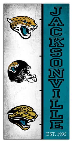 Wholesale NFL2209-Team Logo Progression 6x12 / N2209-Jacksonville Jaguars