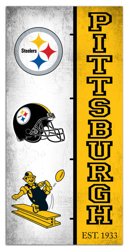Wholesale NFL2209-Team Logo Progression 6x12 / N2209-Pittsburgh Steelers
