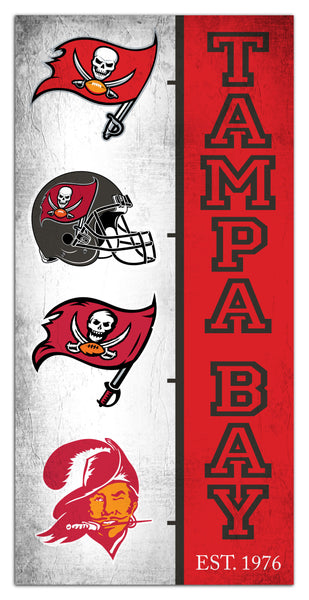 Wholesale NFL2209-Team Logo Progression 6x12 / N2209-Tampa Bay Buccaneers