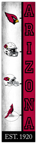 Wholesale NFL2210-Team Logo Progression 6x24 / N2210-Arizona Cardinals